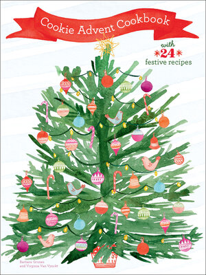 cover image of Cookie Advent Cookbook with 24 Festive Recipes